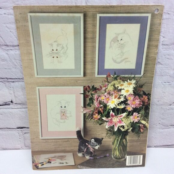 Leisure Arts Innocence & Gone To The Dogs Cross Stitch Pattern Booklets Set of 2 - Picture 6 of 10